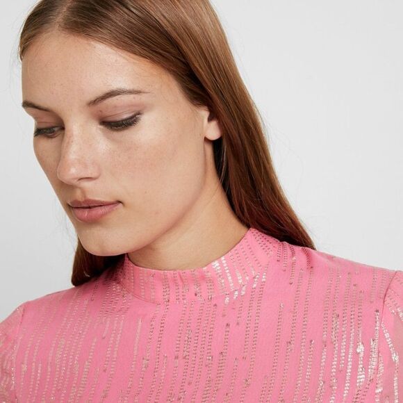 New Birgitte Herskind Ilse Silk Striped Blouse - Picture 14 of 15